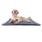 Pet Adobe Waterproof Dog Crate Pad Kennel Bed Easy-to-Clean Multi-Purpose Mat for Home and Car Travel (Gray) 894927VXY - alternate 1